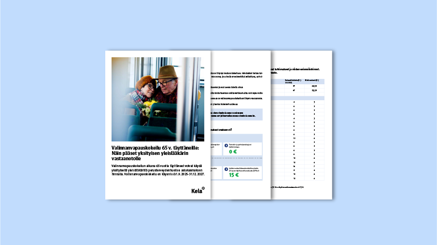 Esite valinnanvapauskokeilusta